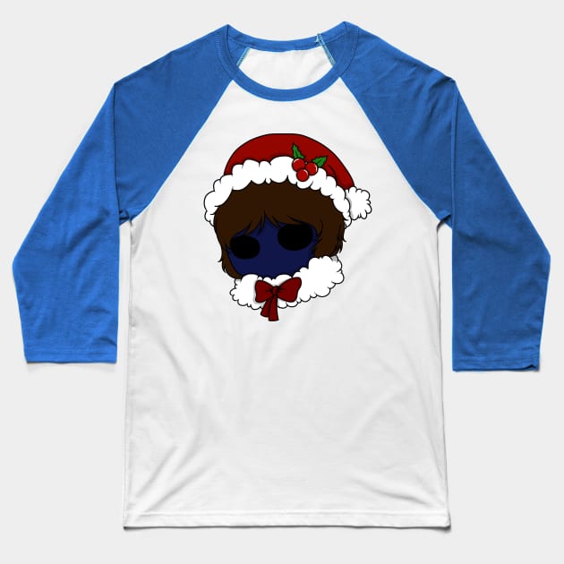 eyeless jack christmas chibi Baseball T-Shirt by LillyTheChibi